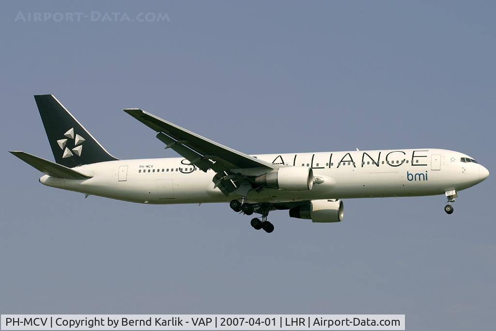 PH-MCV, 1995 Boeing 767-31A C/N 27619, BMI Boeing 767
