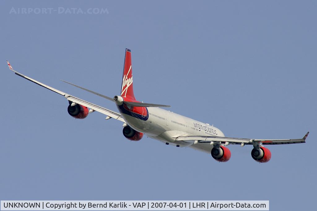 UNKNOWN, , Virgin Atlantic Airbus A340-600