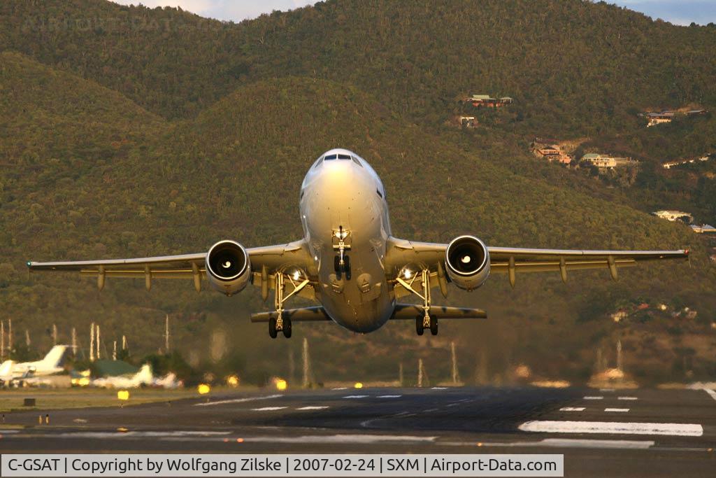 C-GSAT, 1991 Airbus A310-308 C/N 600, visitor