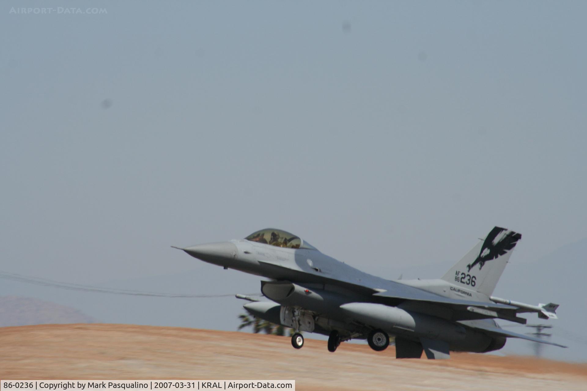 86-0236, General Dynamics F-16C Fighting Falcon C/N 5C-342, F-16