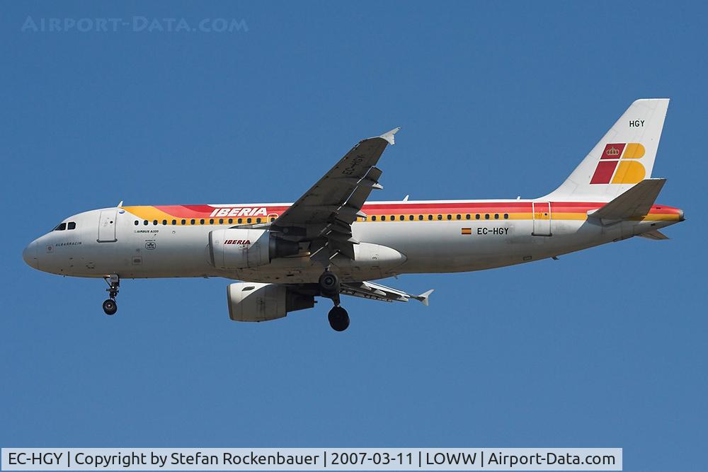 EC-HGY, 2000 Airbus A320-214 C/N 1200, Dirty Iberia.