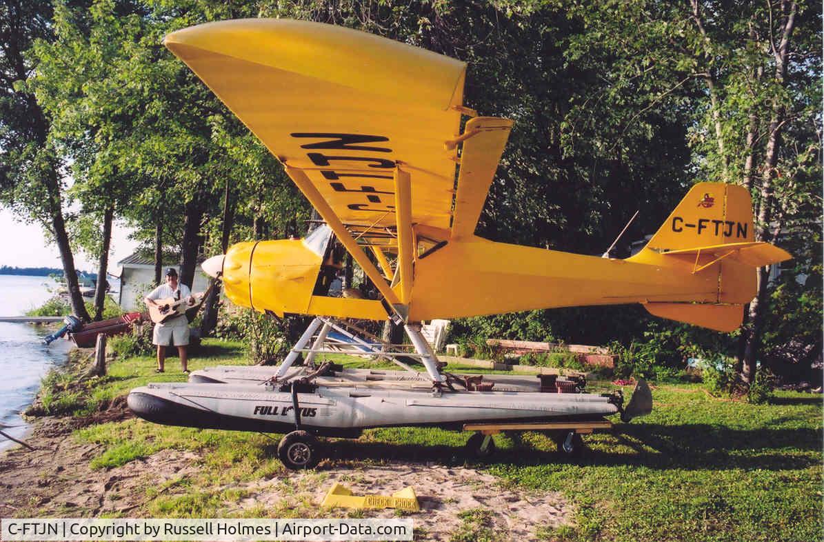 C-FTJN, 1995 Denney Kitfox Model 3 C/N 869, C-FTJN on Lotus 1260 Amphibs