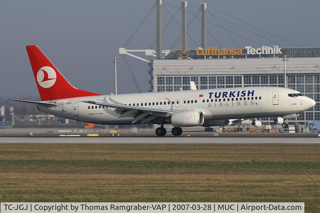 TC-JGJ, 2006 Boeing 737-8F2 C/N 34408, Turkish Airlines Boeing 737-800