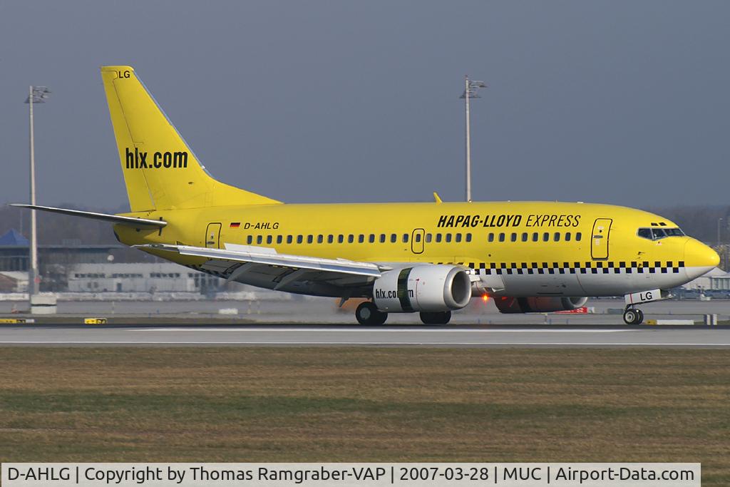 D-AHLG, 1990 Boeing 737-5K5 C/N 24776, Hapag Lloyd Express Boeing 737-500
