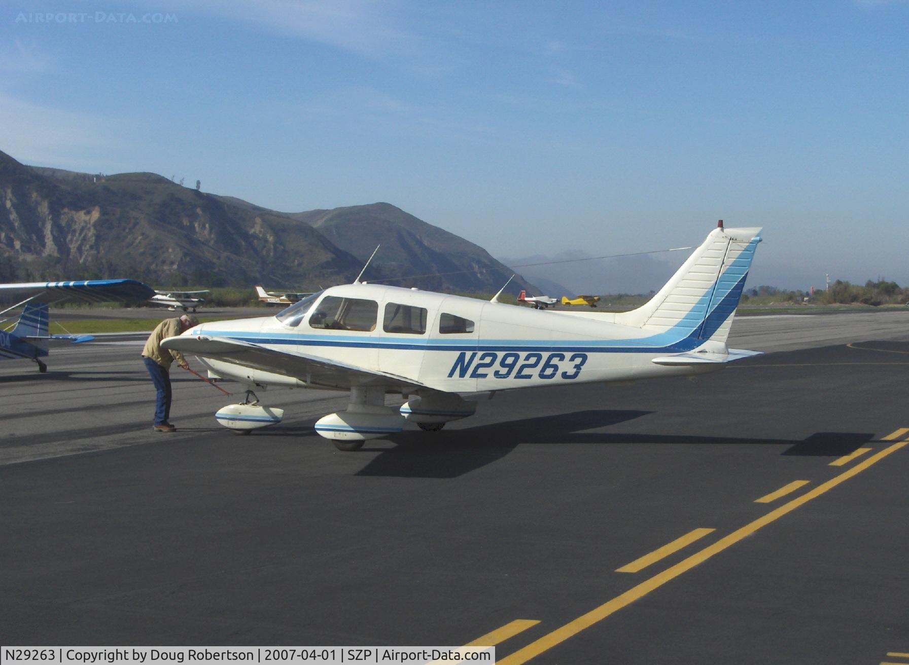 N29263, 1979 Piper PA-28-161 C/N 28-7916429, 1979 Piper PA-28-161 WARRIOR II, Lycoming O-320-D3G 160 Hp, spotting