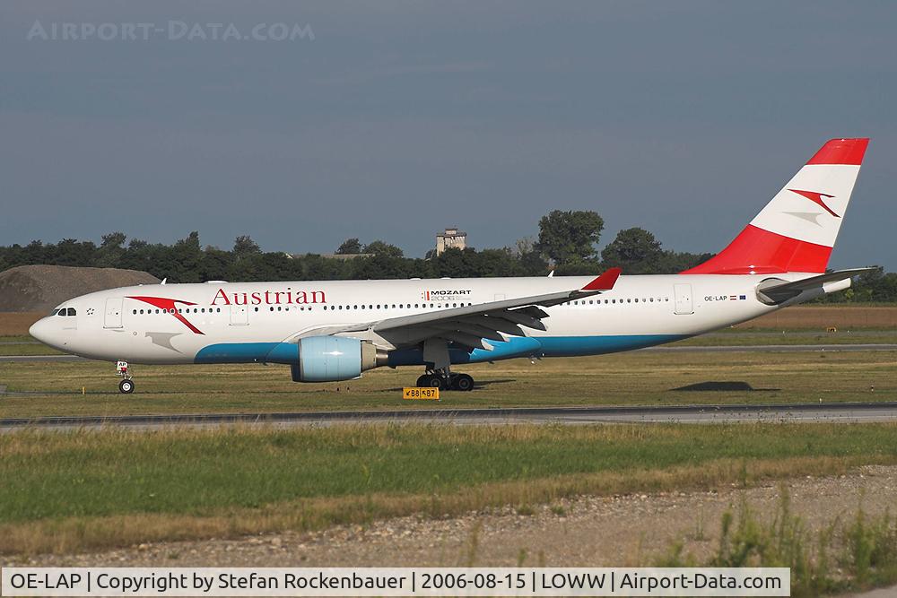 OE-LAP, 2000 Airbus A330-223 C/N 317, Comming home on a beautiful day.