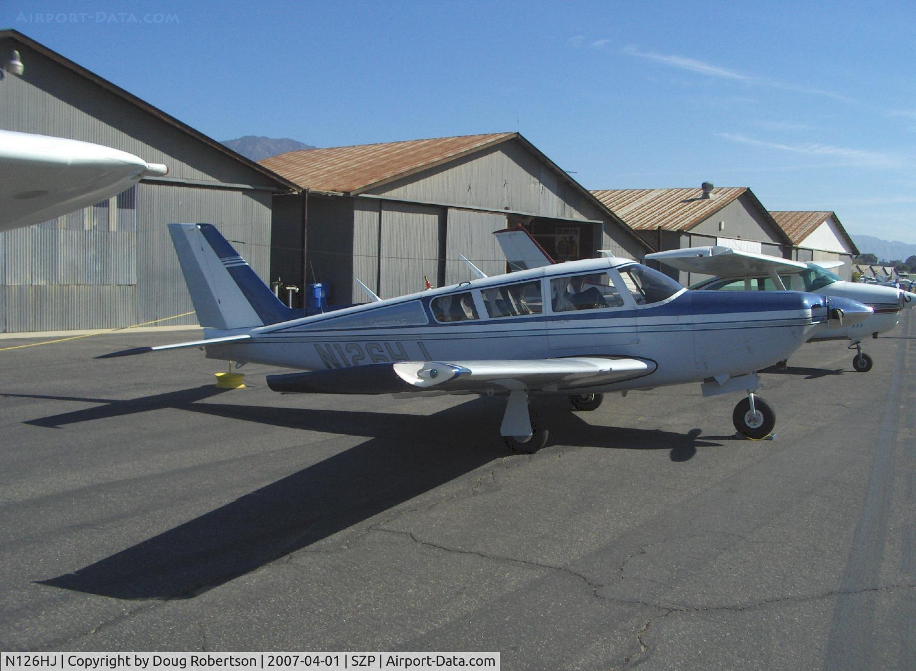 N126HJ, 1969 Piper PA-24-260TC Comanche Turbo C C/N 24-4878, 1969 Piper PA-24-260TC COMANCHE 260 TURBO C, Lycoming TIO-540-N1A5 260 Hp, manually controlled Rajay turbocharger