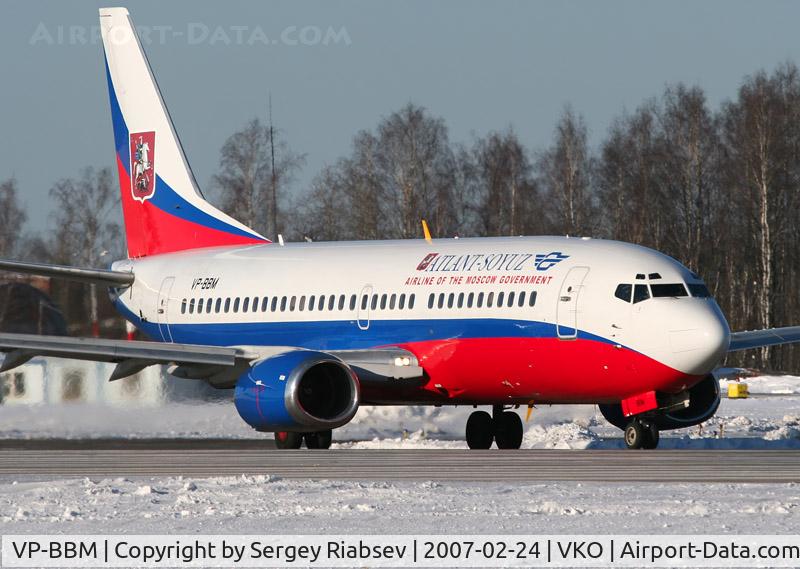 VP-BBM, 1986 Boeing 737-347 C/N 23442, Atlant Soyuz
