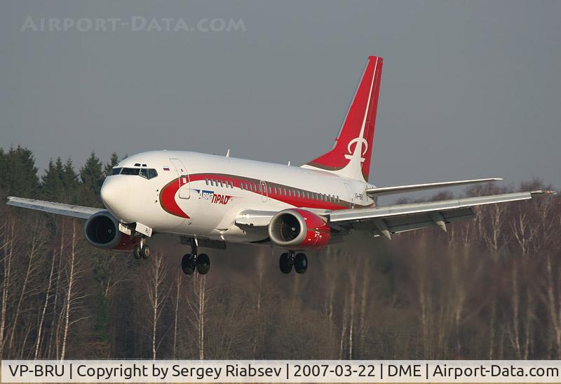 VP-BRU, Boeing 737-528 C/N 25206/2099, Aviaprad