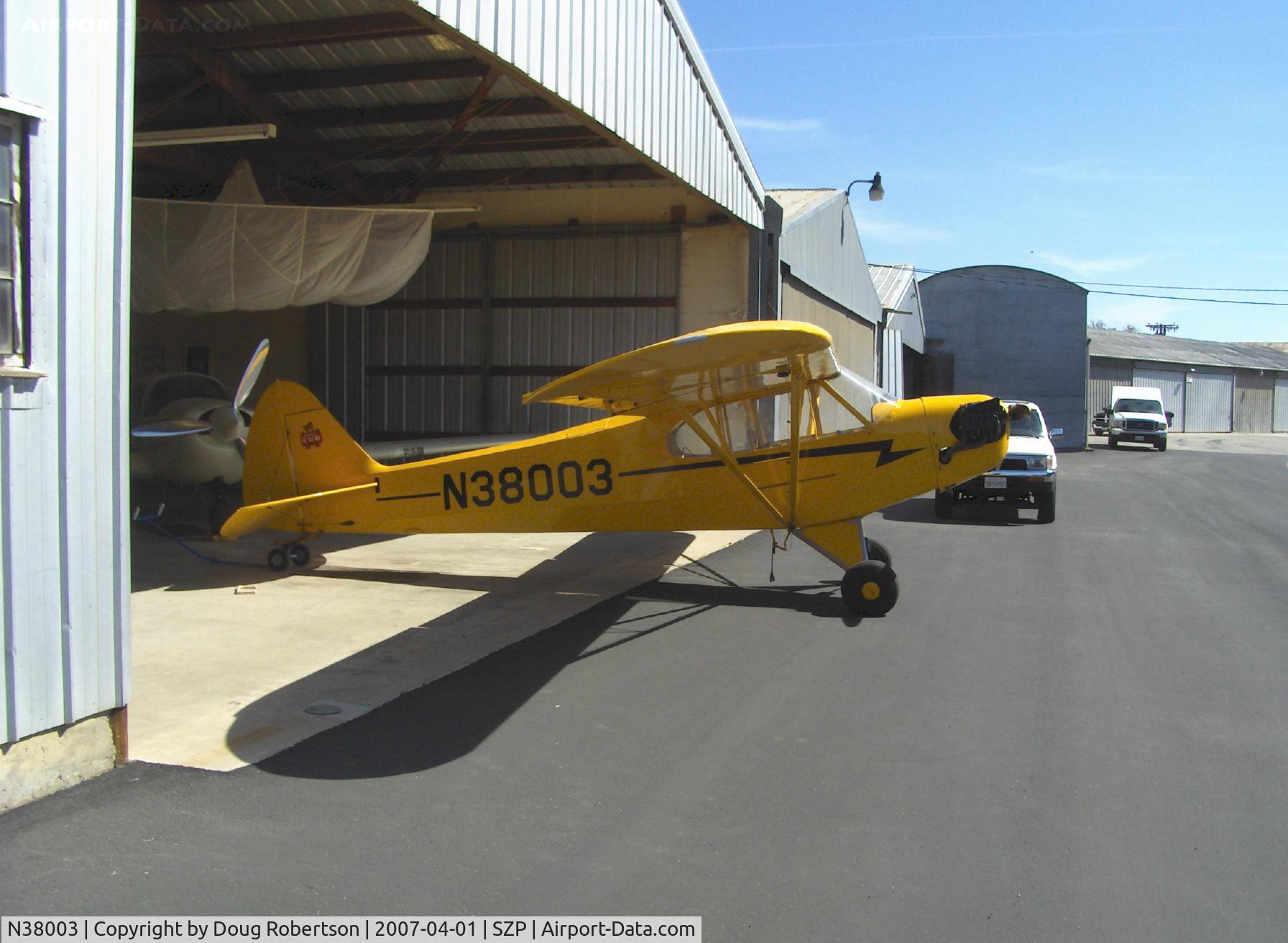 N38003, 1941 Piper J3C-65 Cub Cub C/N 6752, 1941 Piper J3C-65 CUB, Continental A&C65 65 Hp