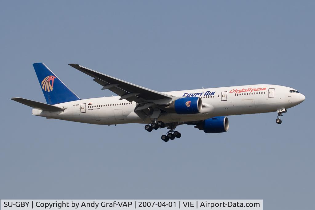 SU-GBY, 2001 Boeing 777-266/ER C/N 32630, Egypt Air 777-200