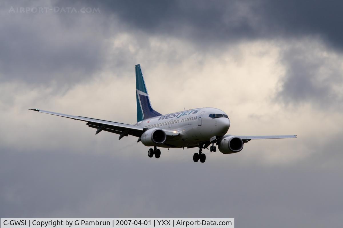 C-GWSI, 2005 Boeing 737-6CT C/N 34286, 2005 Boeing 737-6CT