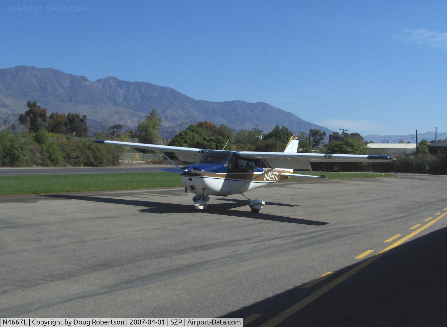 N4667L, 1966 Cessna 172G C/N 17254662, 1966 Cessna 172G, Continental O-300 145 Hp