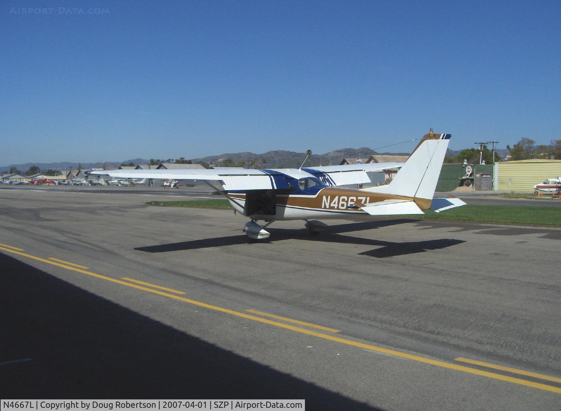 N4667L, 1966 Cessna 172G C/N 17254662, 1966 Cessna 172G, Continental O-300 145 Hp