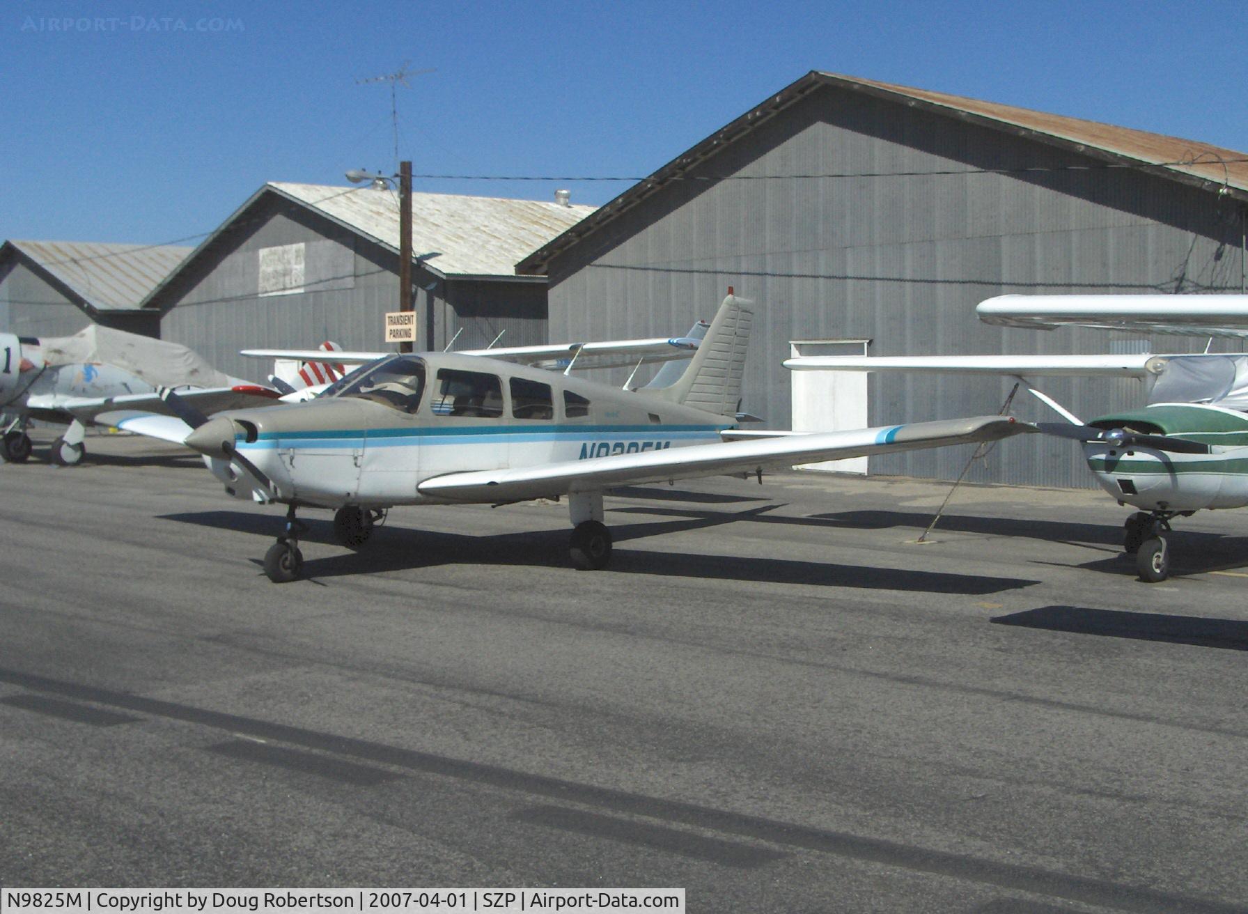 N9825M, 1981 Cessna T207A C/N 20700739, 1985 Piper PA-28-161 WARRIOR II, Lycoming O-320-D3G 160 Hp