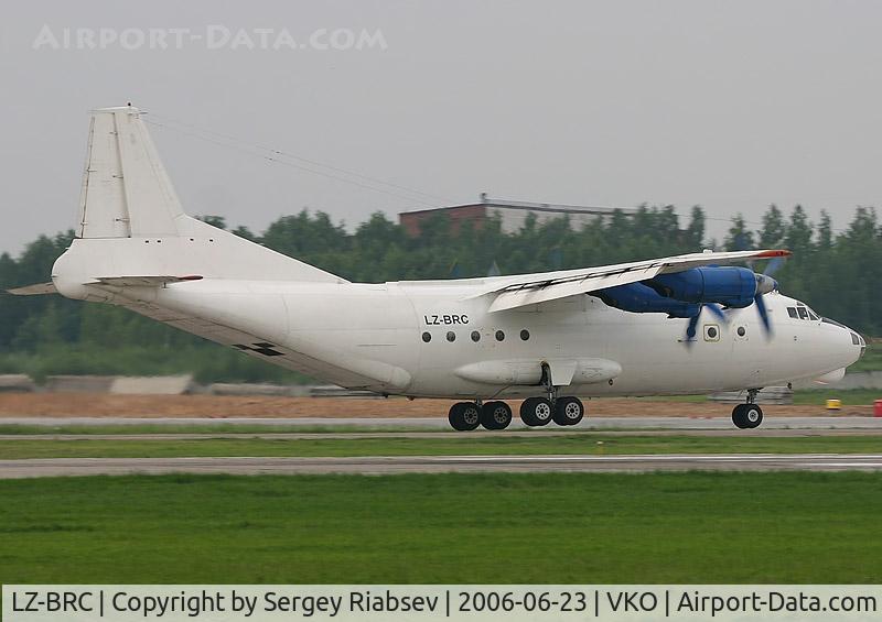 LZ-BRC, 1968 Antonov An-12B C/N 8345510, Taken at VKO