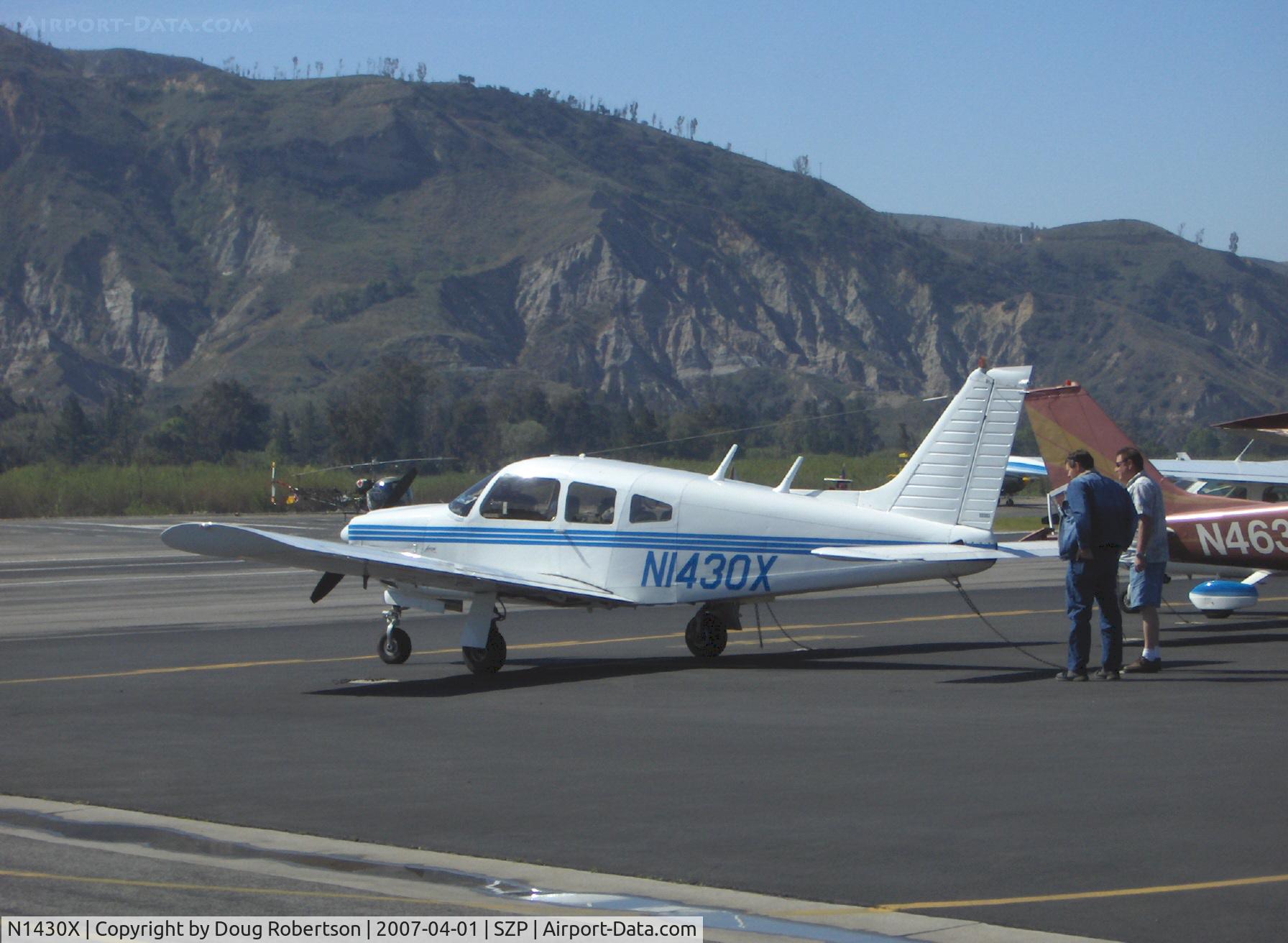 N1430X, 1975 Piper PA-28R-200 Arrow II C/N 28R-7535279, 1975 Piper PA-28R-200B ARROW II, Lycoming IO-360-C1C 200 Hp