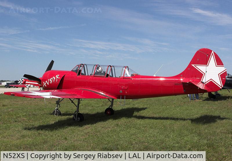 N52XS, Yakovlev (Aerostar) Yak-52W C/N 9912203, Sun-n-fun 2005