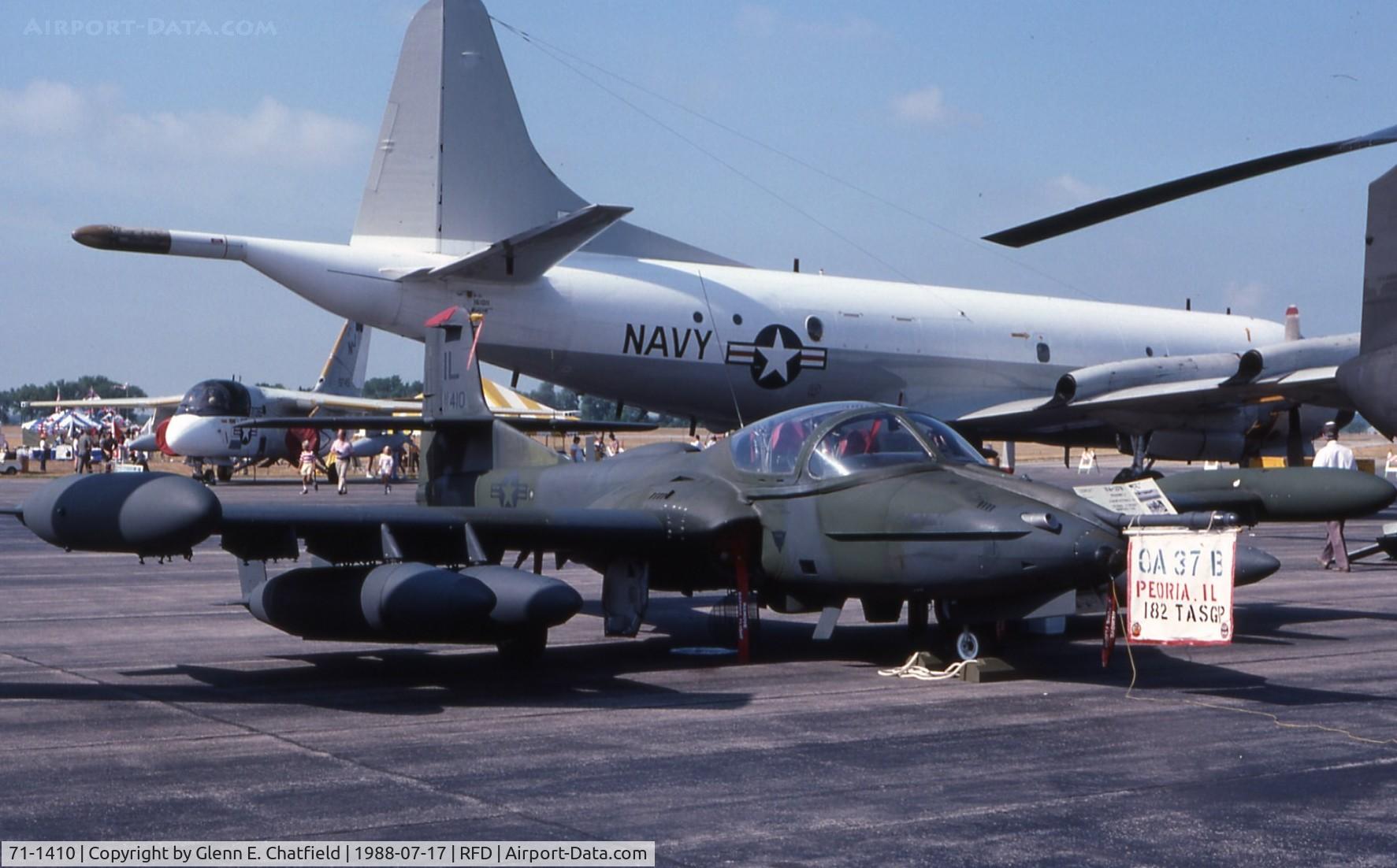 71-1410, 1971 Cessna OA-37B Dragonfly C/N 43410, OA-37B of the Illinois ANG, based at Peoria