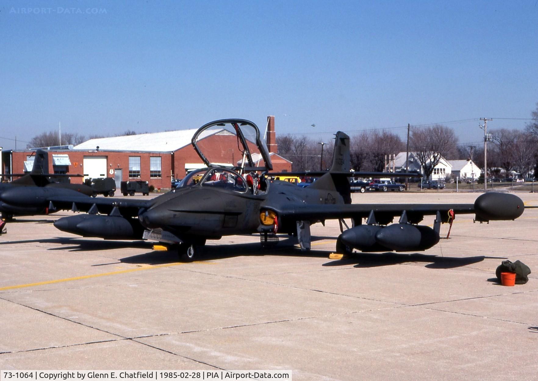 73-1064, 1973 Cessna OA-37B Dragonfly C/N 43427, OA-37B with the Illinois ANG