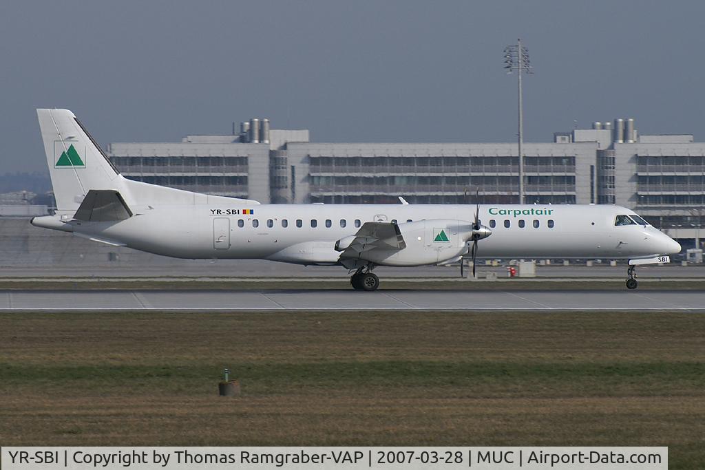 YR-SBI, 1997 Saab 2000 C/N 2000-052, Carpatair Saab 2000