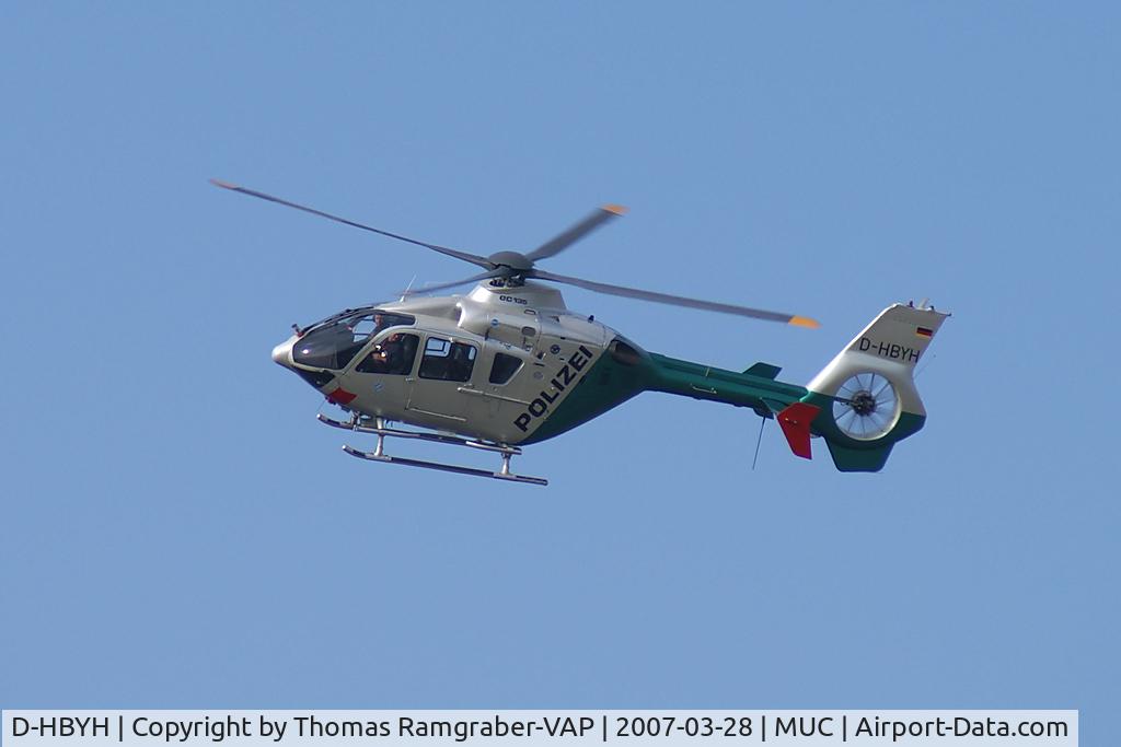 D-HBYH, Eurocopter EC-135P-2 C/N 0100, German Police Eurocopter EC-135