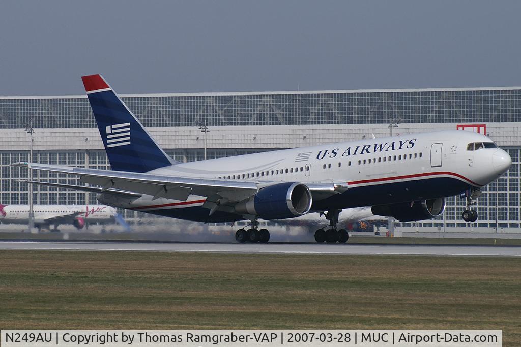 N249AU, 1987 Boeing 767-201 C/N 23901, US Airways Boeing 767-200