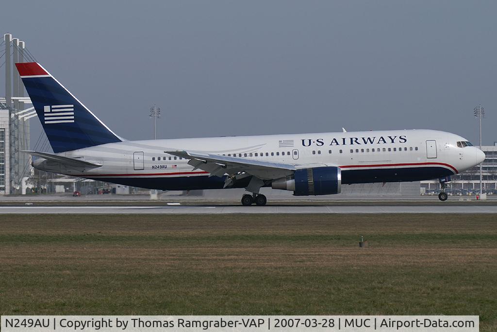 N249AU, 1987 Boeing 767-201 C/N 23901, US Airways Boeing 767-200