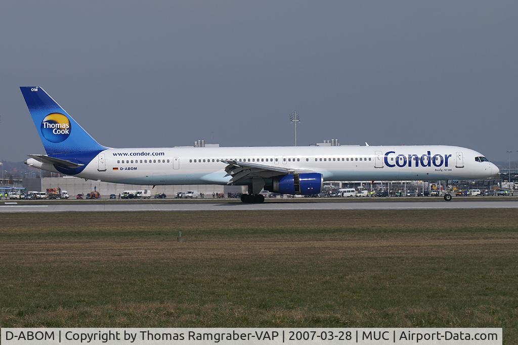 D-ABOM, 2000 Boeing 757-330 C/N 29022, Lufthansa Boeing 757-300