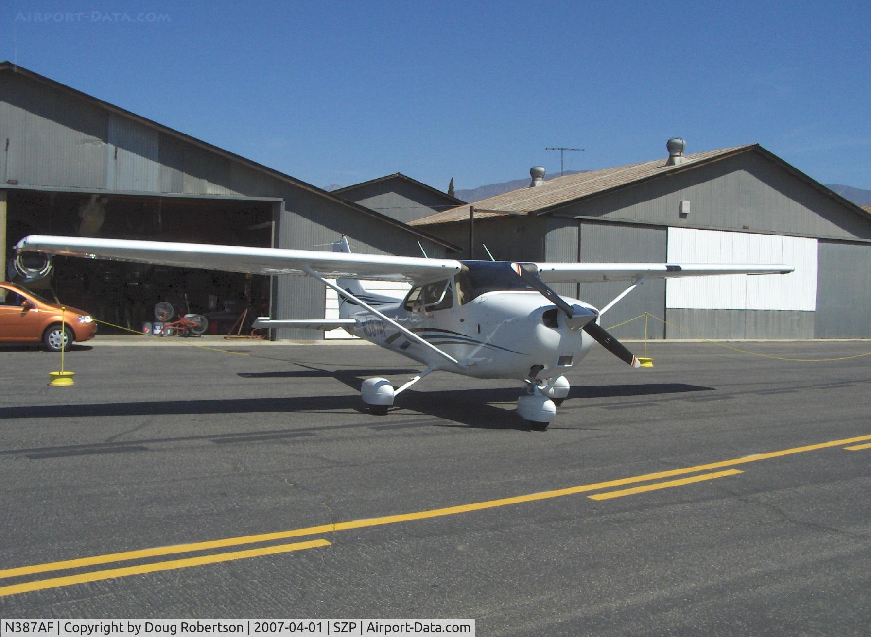 N387AF, 2006 Cessna 172S C/N 172S10387, 2006 Cessna 172S SKYHAWK SP, Lycoming IO-360-L2A 180 Hp