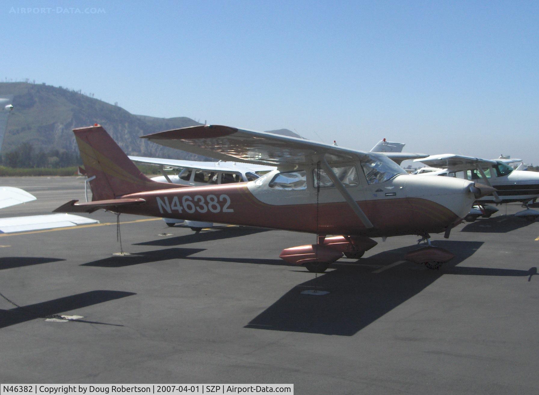 N46382, 1968 Cessna 172K Skyhawk C/N 17257230, 1968 Cessna 172K, Lycoming O-320-E2D 150 Hp