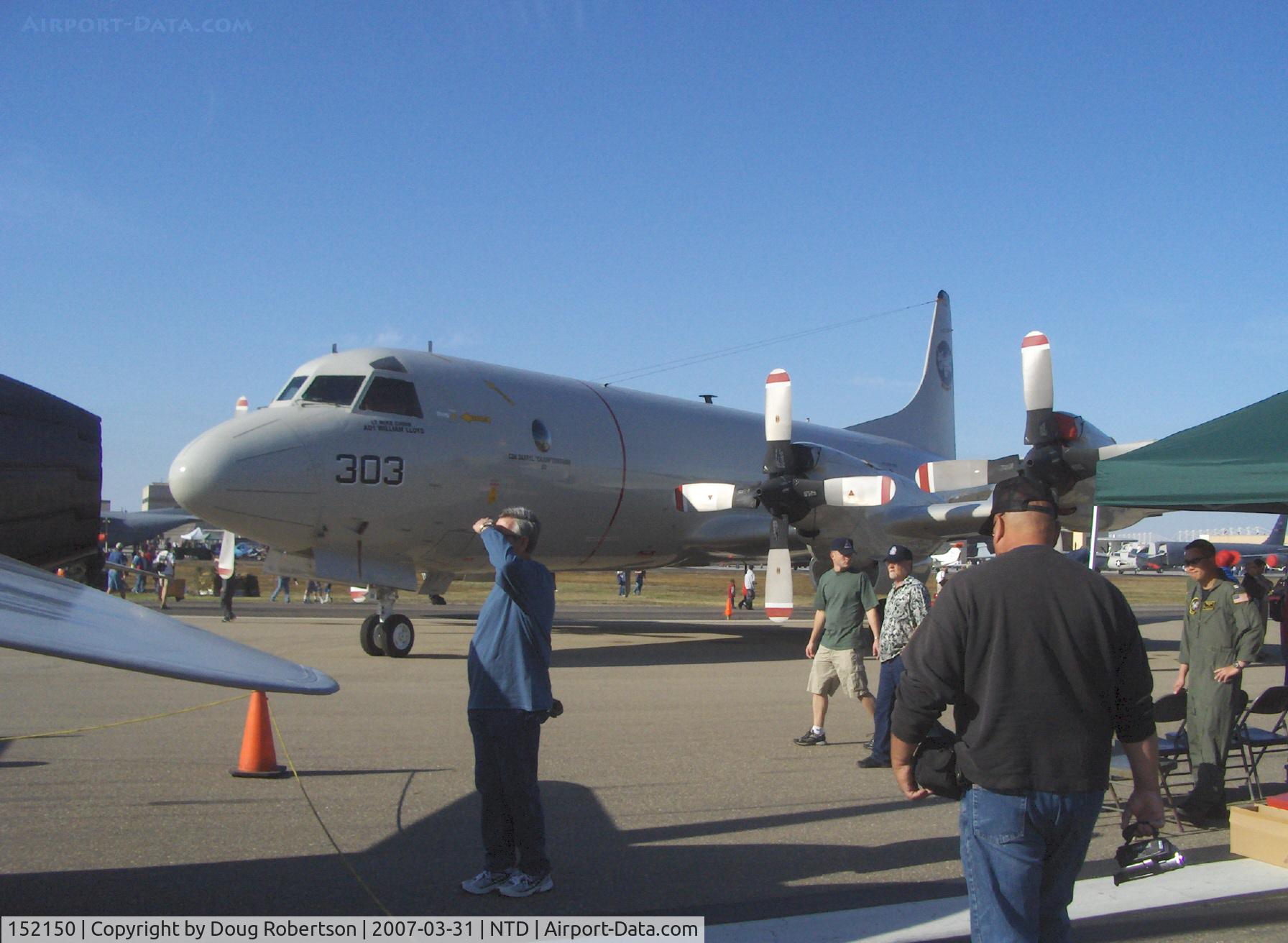 152150, Lockheed NP-3D Orion C/N 185-5120, Lockheed NP-3D ORION, four Allison T56-A-14 turboprops of 4,910 eshp each. (Initial N means aircraft so modified it cannot be returned to USN Fleet service)