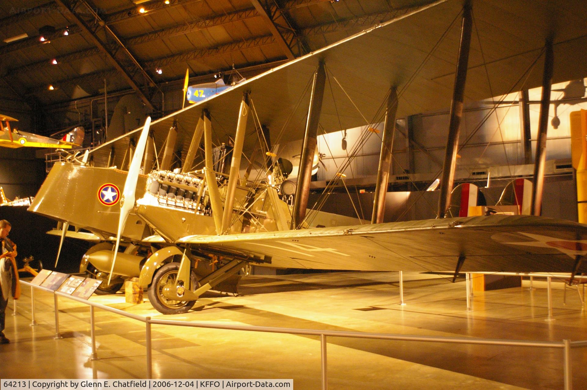 64213, 2002 Martin MB-2 (NBS-1) C/N Not found 64213, Martin MB-2 replica at the National Museum of the U.S. Air Force