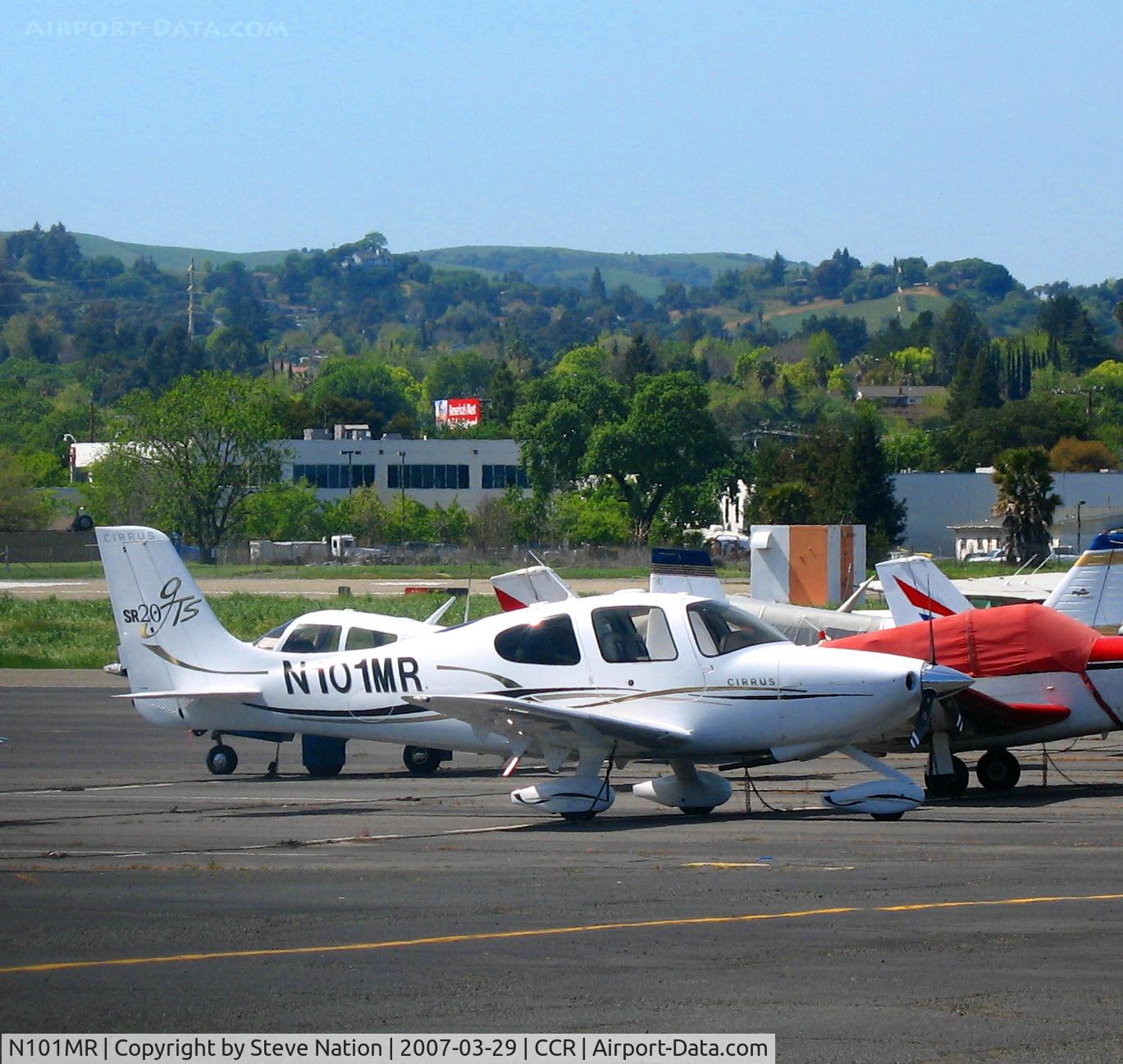 N101MR, 2006 Cirrus SR20 GTS C/N 1732, 2006 Cirrus Design SR20 @ Concord Municipal Airport, CA
