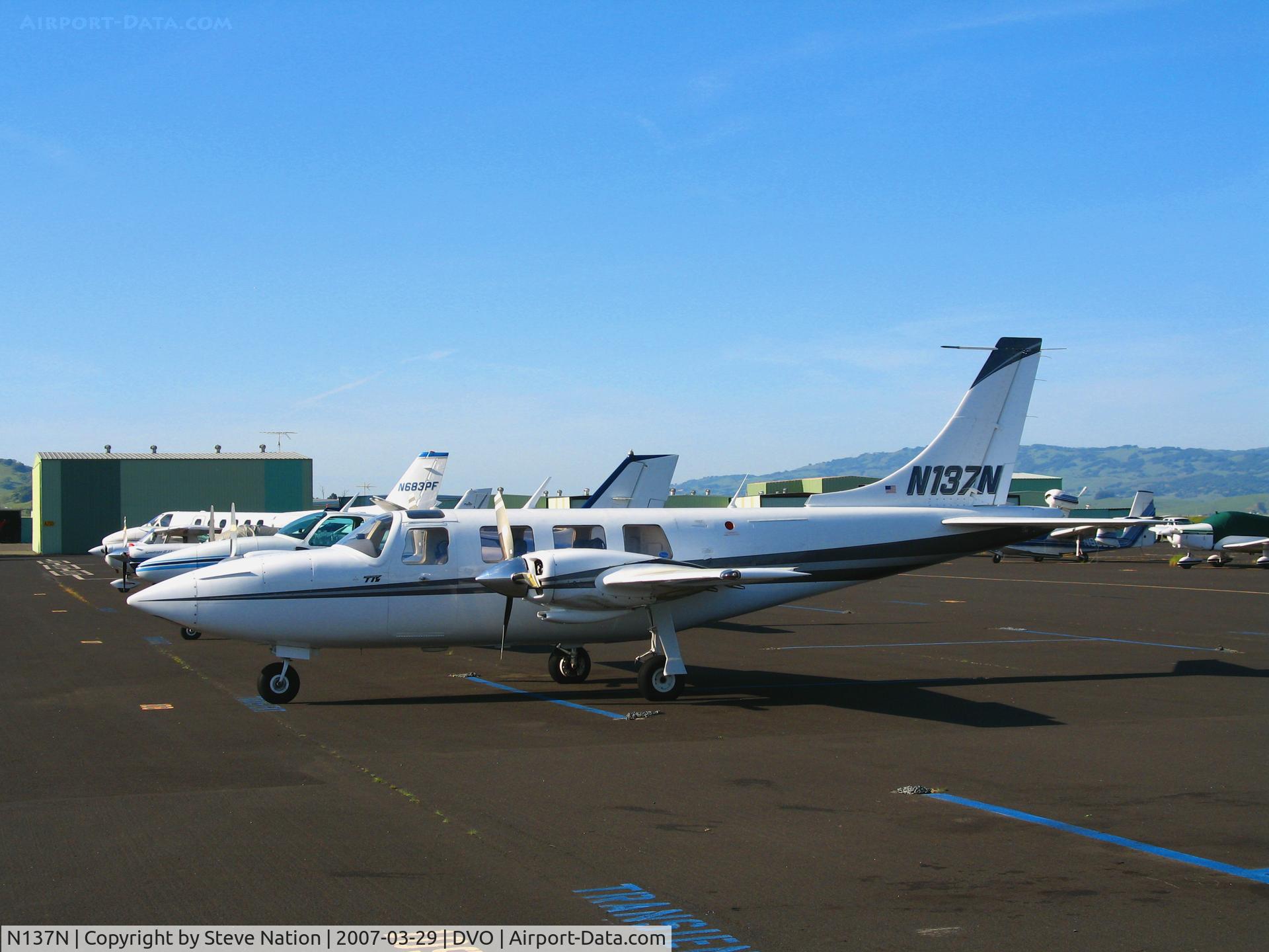 N137N, 1979 Piper Aerostar 601P C/N 61P06997963334, 1979 Aerostar 601P @ Gnoss Field (Novato), CA