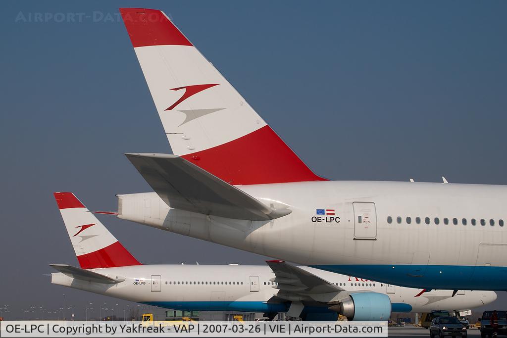 OE-LPC, 2002 Boeing 777-2Z9/ER C/N 29313, Austrian Airlines Boeing 777-200
