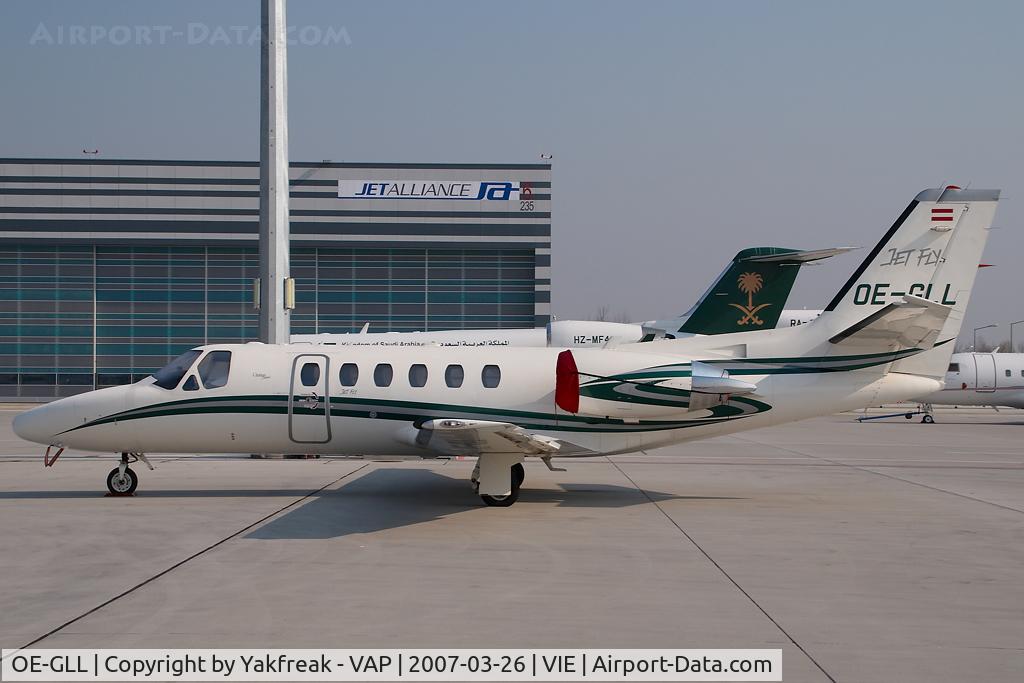 OE-GLL, 2003 Cessna 550 Citation Bravo C/N 550-1069, Jetfly Cessna Cessna 550 Citation 2