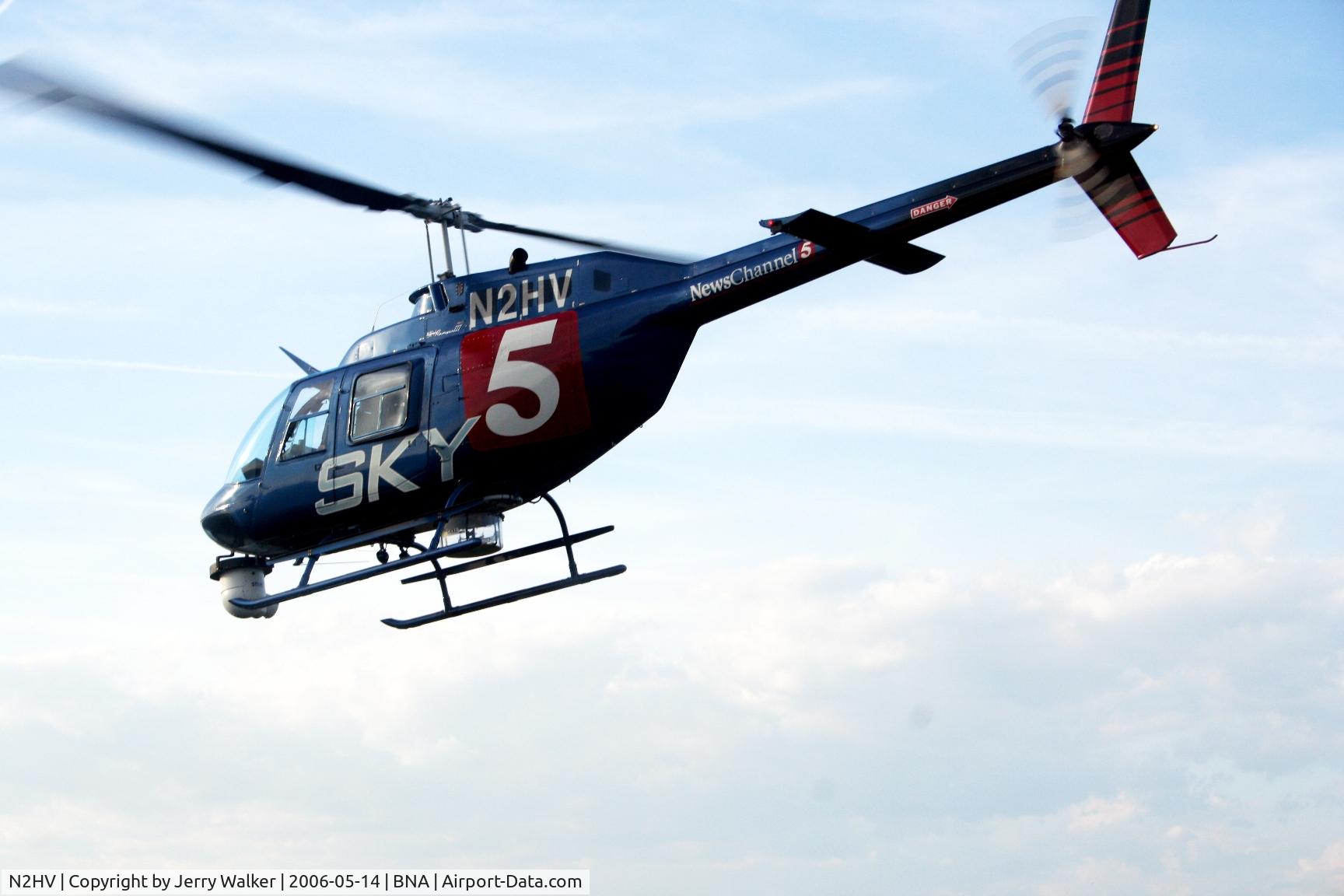 N2HV, 1978 Bell 206B JetRanger III C/N 2560, WTVF NewsChannel 5's Sky5