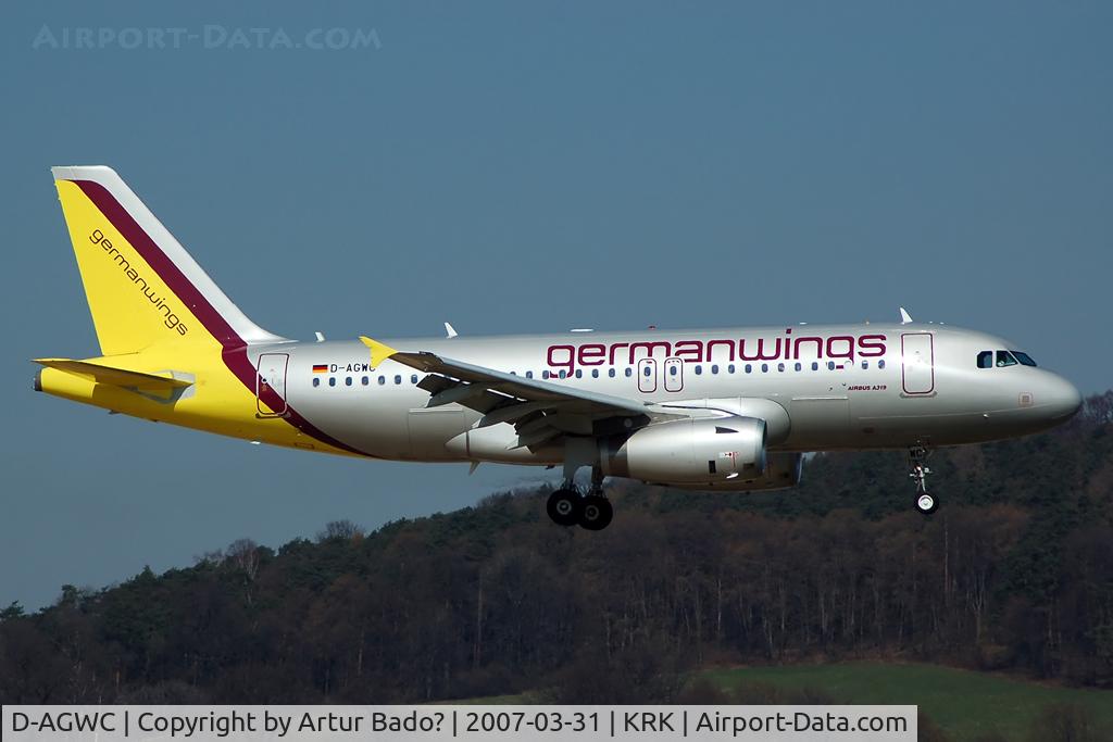 D-AGWC, 2006 Airbus A319-132 C/N 2976, Germanwings