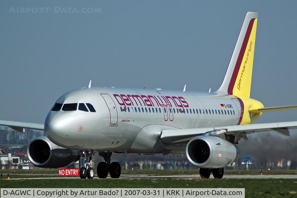 D-AGWC, 2006 Airbus A319-132 C/N 2976, Germanwings