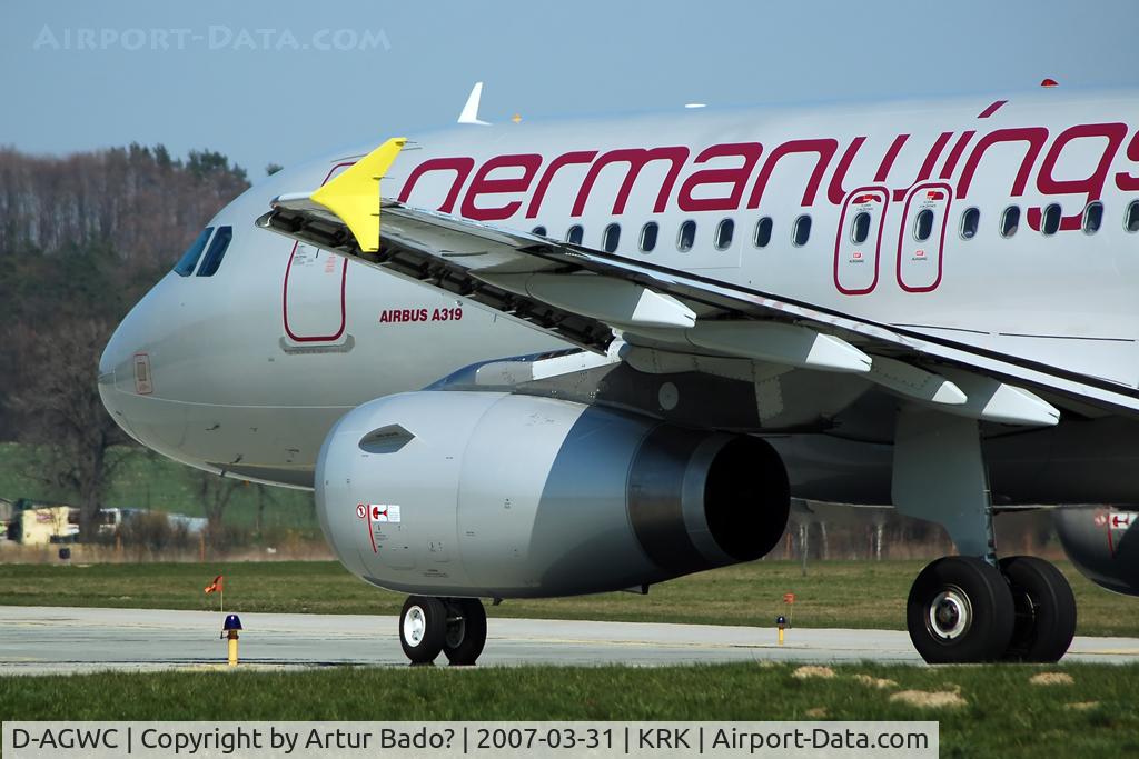 D-AGWC, 2006 Airbus A319-132 C/N 2976, Germanwings