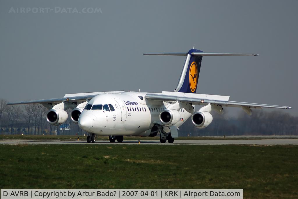 D-AVRB, 1994 British Aerospace Avro 146-RJ85 C/N E.2253, Lufthansa