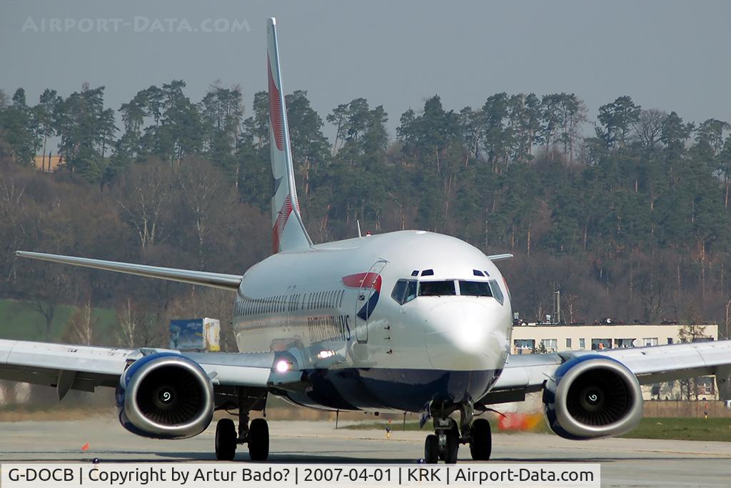 G-DOCB, 1991 Boeing 737-436 C/N 25304, British Airways