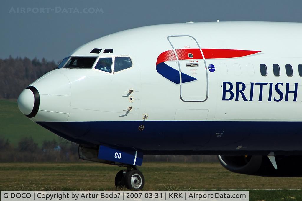 G-DOCO, 1992 Boeing 737-436 C/N 25849, British Airways