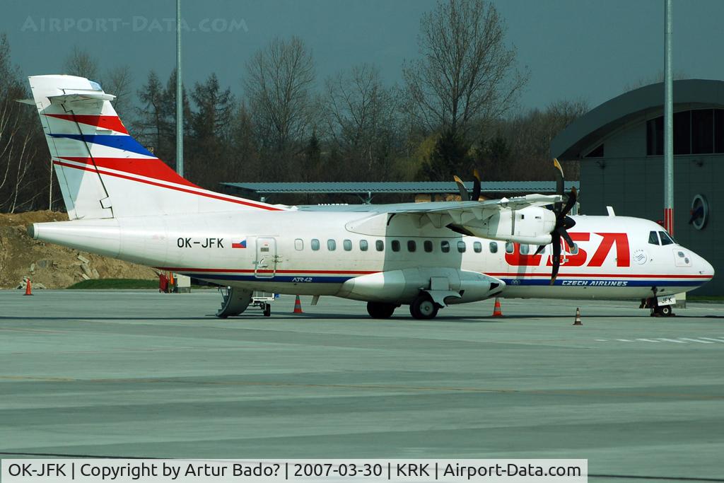 OK-JFK, 2004 ATR 42-500 C/N 625, CSA