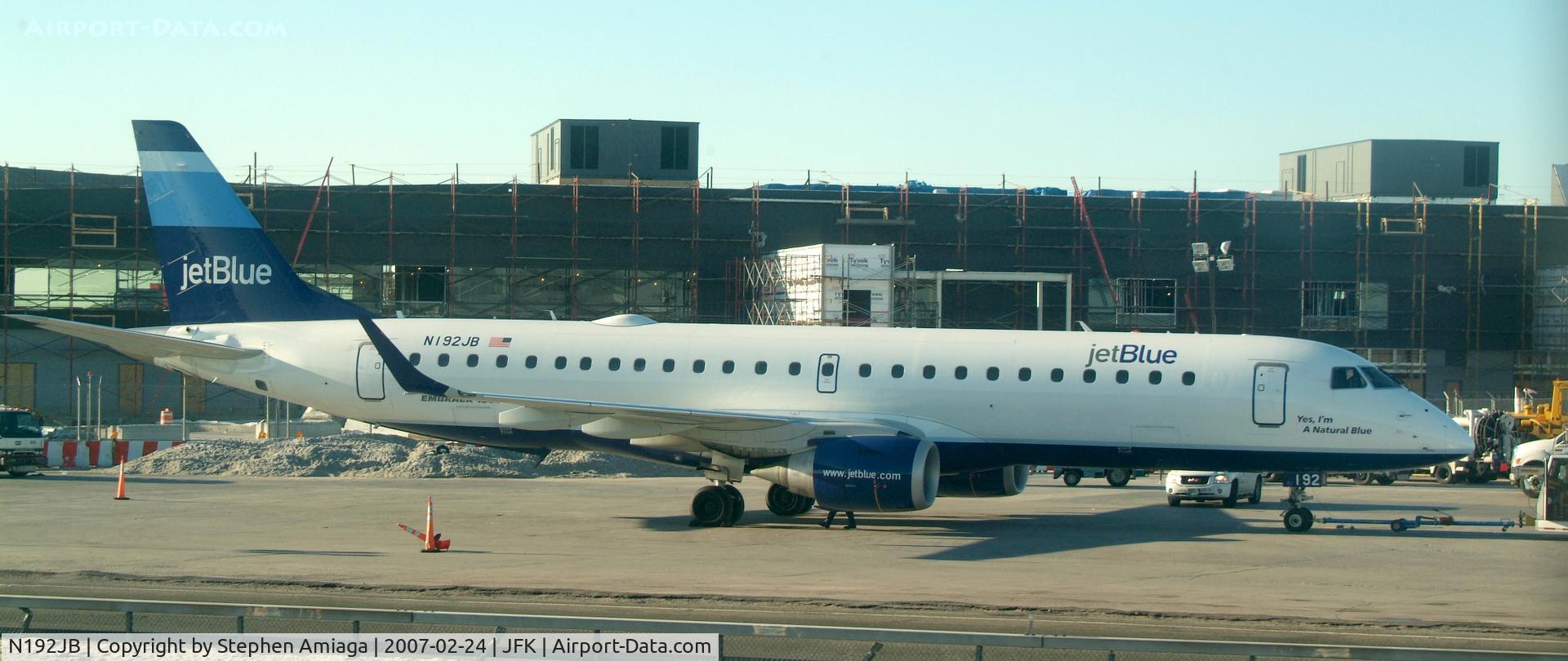N192JB, 2005 Embraer 190AR (ERJ-190-100IGW) C/N 19000014, 