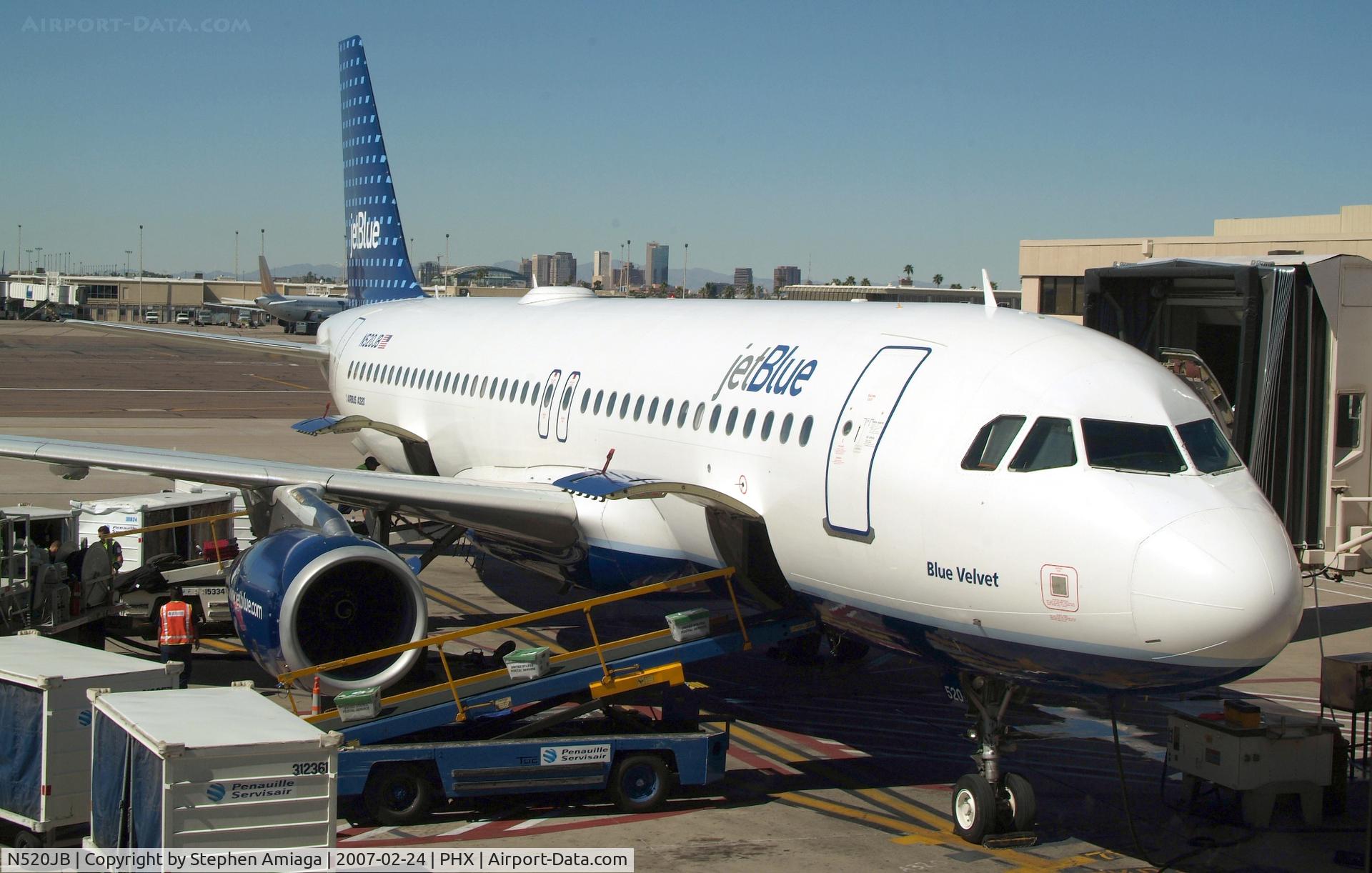 N520JB, 2001 Airbus A320-232 C/N 1446, 