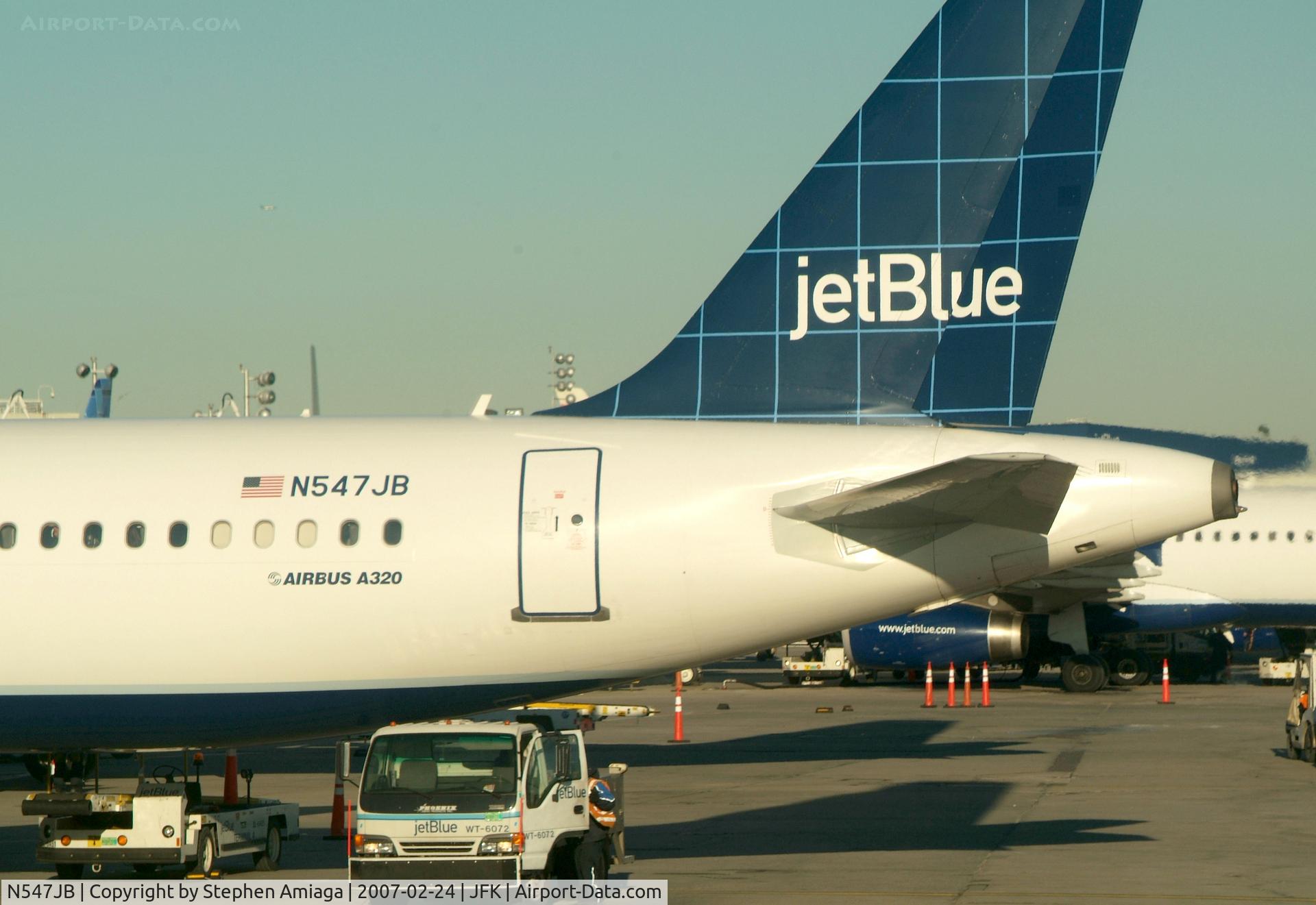 N547JB, 2002 Airbus A320-232 C/N 1849, A