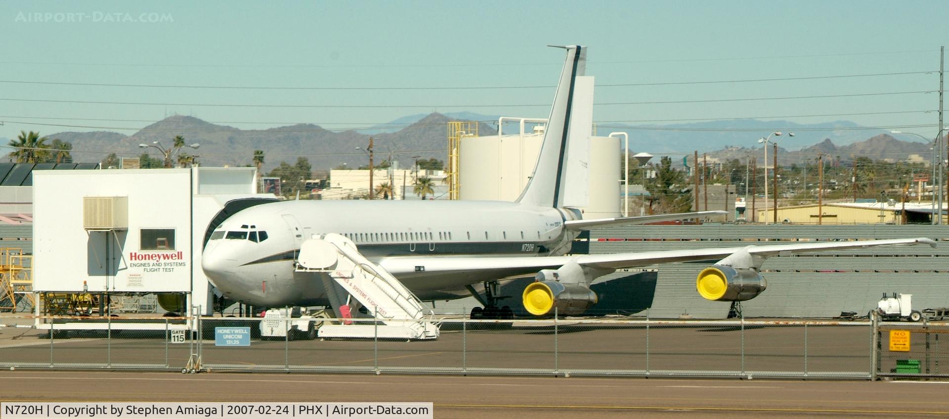 N720H, 1961 Boeing 720-051B C/N 18384, Honeywell test ship