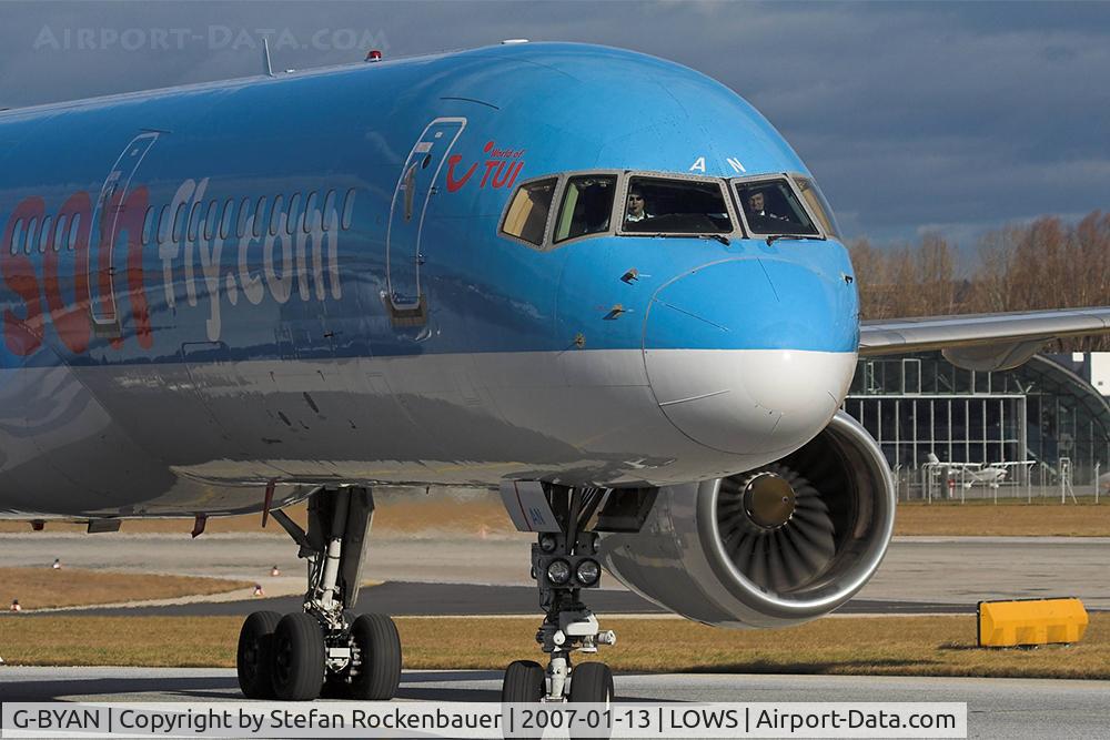 G-BYAN, 1994 Boeing 757-204 C/N 27219, Invasion of british tourists.